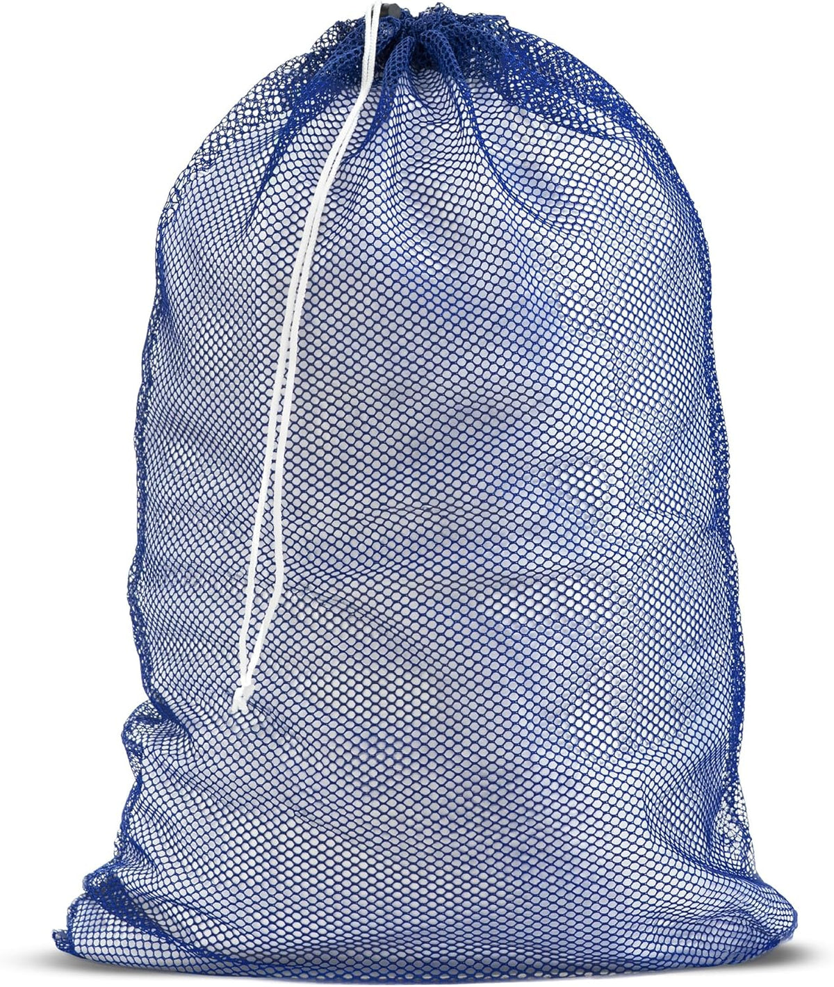 Mesh XL Laundry Bag - Durable, Machine Washable with Secure Drawstring Closure - Perfect for College Dorms, Laundromats, Apartments (Black, Large 24" x 36")