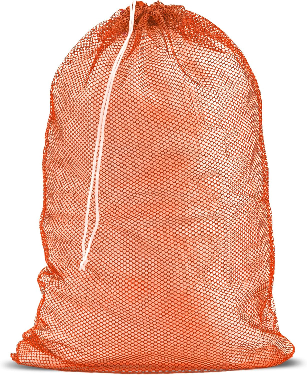 Mesh XL Laundry Bag - Durable, Machine Washable with Secure Drawstring Closure - Perfect for College Dorms, Laundromats, Apartments (Black, Large 24" x 36")