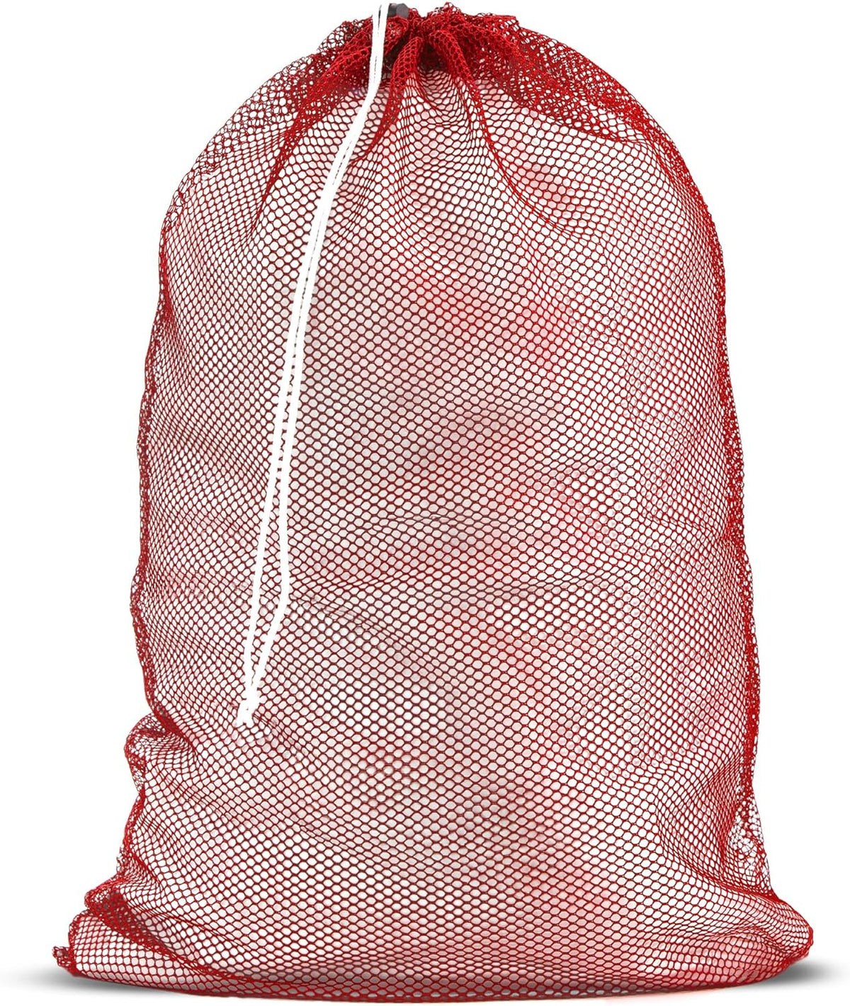 Mesh XL Laundry Bag - Durable, Machine Washable with Secure Drawstring Closure - Perfect for College Dorms, Laundromats, Apartments (Black, Large 24" x 36")