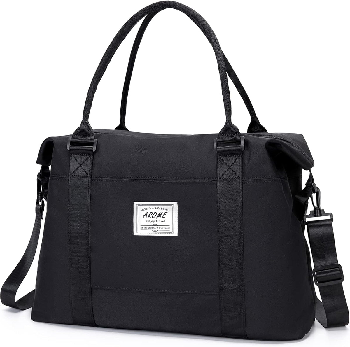 Weekender Bags for Women, Travel Duffel Bag Overnight Weekend Bag Sports Gym Tote Bag with Wet Pocket & Flight Approved