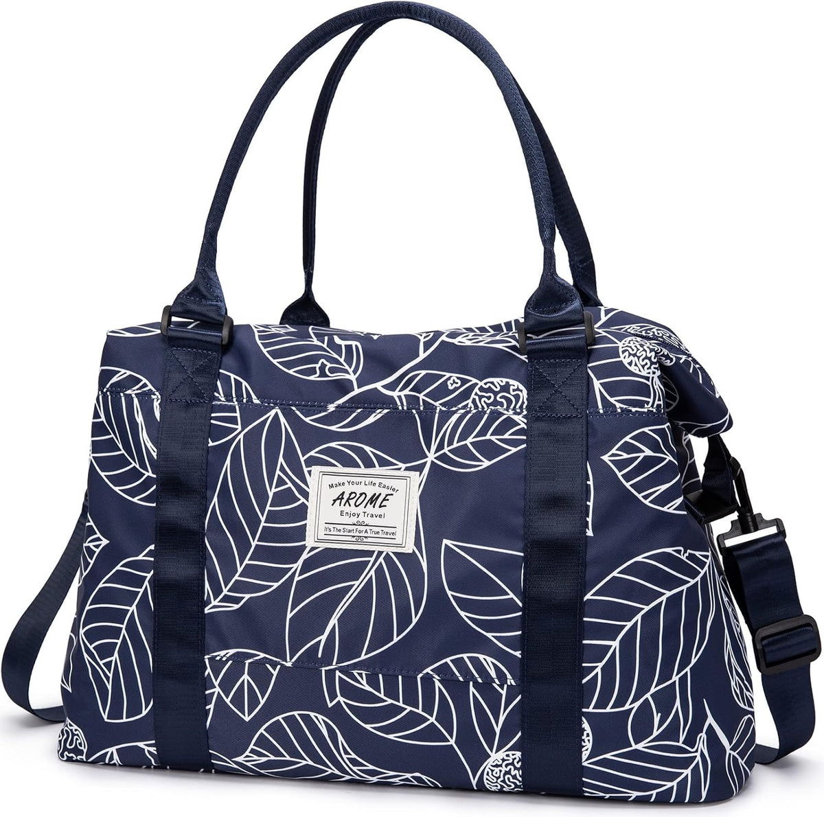 Weekender Bags for Women, Travel Duffel Bag Overnight Weekend Bag Sports Gym Tote Bag with Wet Pocket & Flight Approved