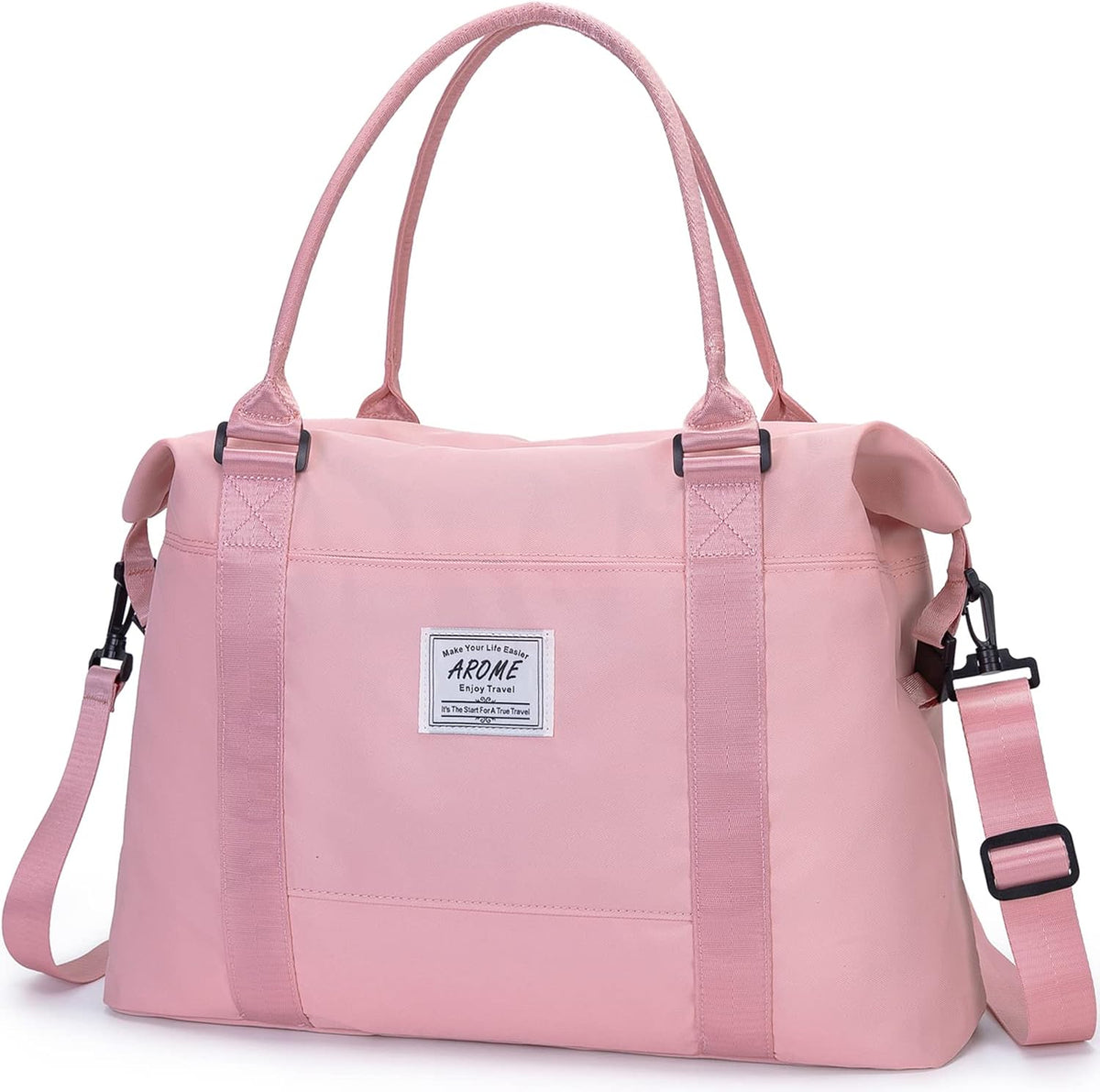 Weekender Bags for Women, Travel Duffel Bag Overnight Weekend Bag Sports Gym Tote Bag with Wet Pocket & Flight Approved