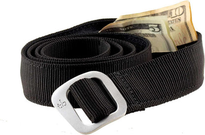Dakota Travel Money Belt with Hidden Zipper (Black, Adult)