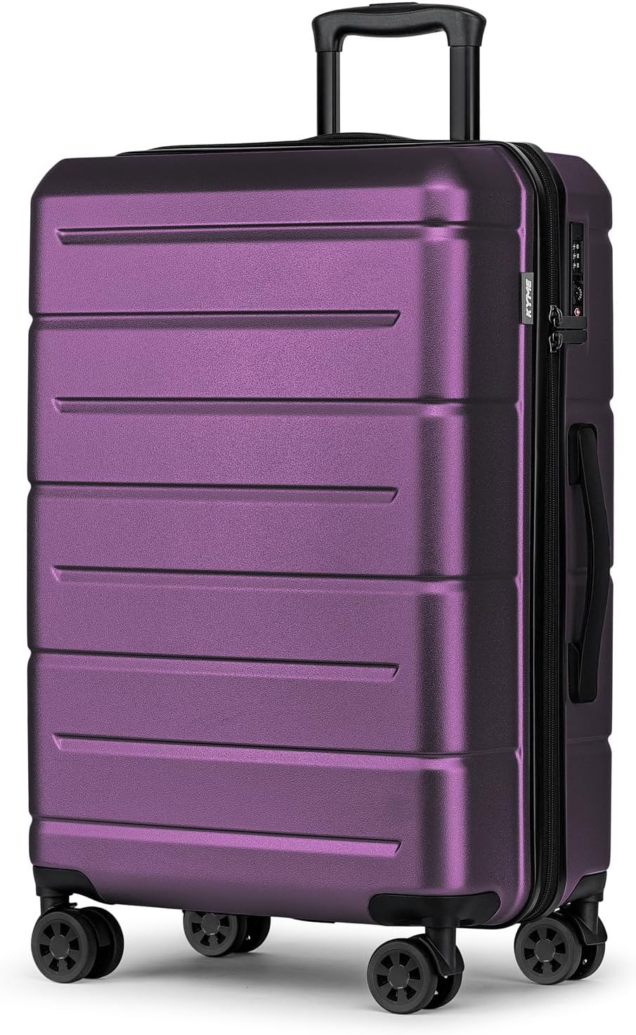 Carry On Luggage 22x14x9 Airline Approved Hardshell Carry On Suitcases with Wheels Travel Rolling 20 Inch Luggage with Cup Holder for Men Women,Carry-on Green