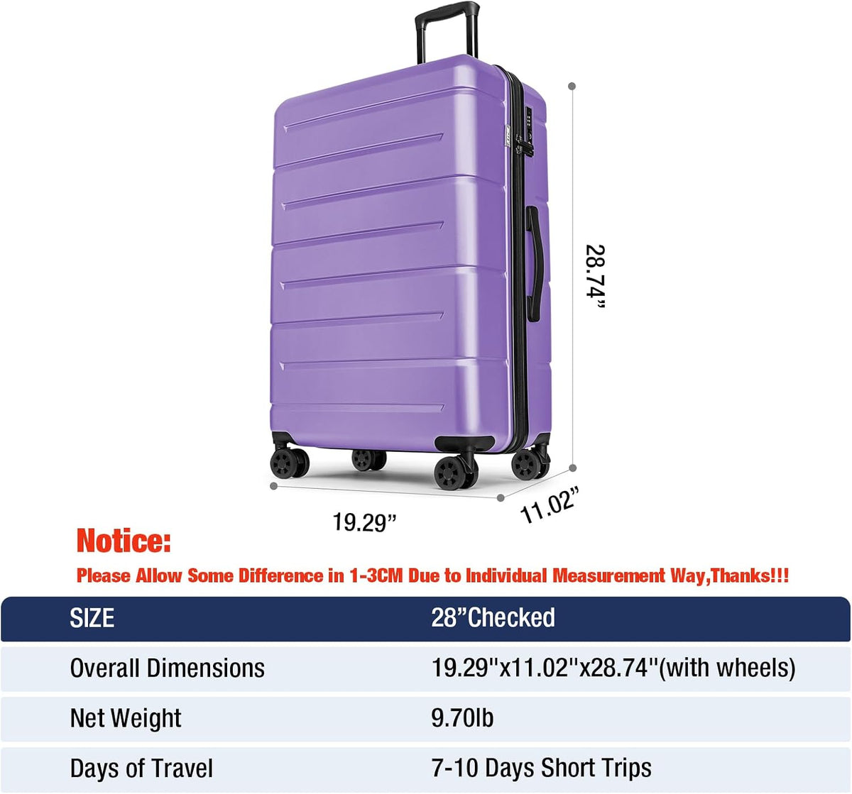 Carry On Luggage 22x14x9 Airline Approved Hardshell Carry On Suitcases with Wheels Travel Rolling 20 Inch Luggage with Cup Holder for Men Women,Carry-on Green
