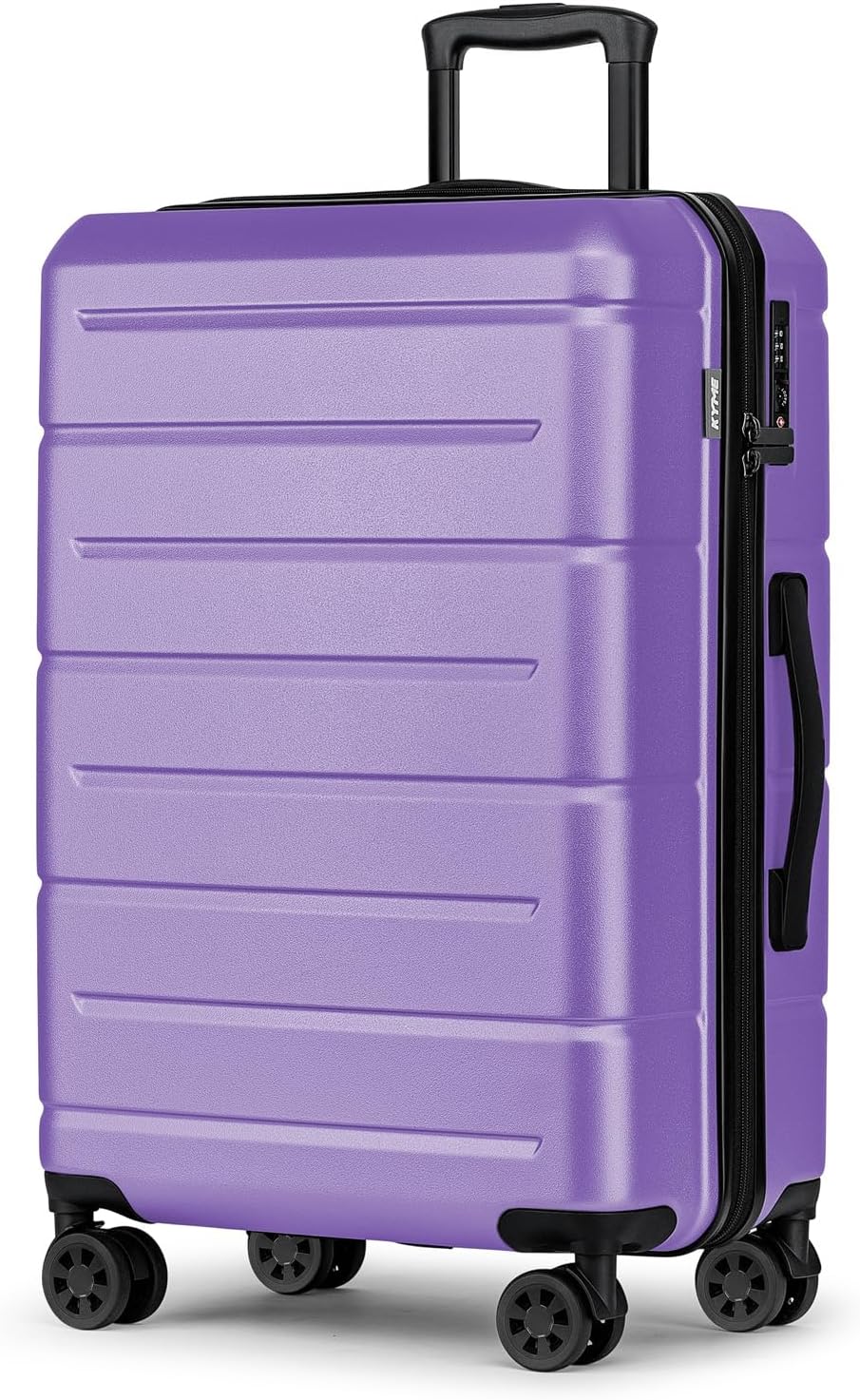 Carry On Luggage 22x14x9 Airline Approved Hardshell Carry On Suitcases with Wheels Travel Rolling 20 Inch Luggage with Cup Holder for Men Women,Carry-on Green