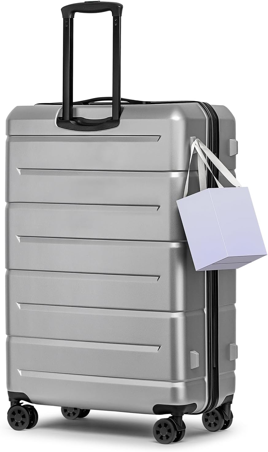 Carry On Luggage 22x14x9 Airline Approved Hardshell Carry On Suitcases with Wheels Travel Rolling 20 Inch Luggage with Cup Holder for Men Women,Carry-on Green