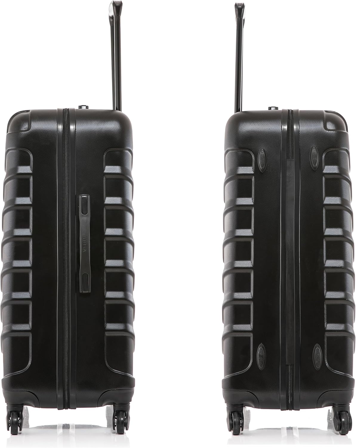 ENDURANCE Luggage with Spinner Wheels | Durable Lightweight Hardshell Suitcase, Spacious Travel Bag with Handle and Trolley | 20-Inch Carry On Small Luggage | Black