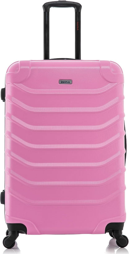 ENDURANCE Luggage with Spinner Wheels | Durable Lightweight Hardshell Suitcase, Spacious Travel Bag with Handle and Trolley | 20-Inch Carry On Small Luggage | Black