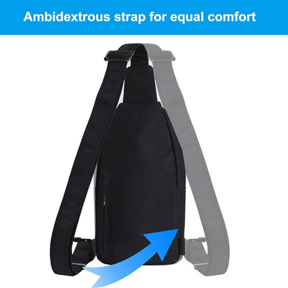 Medium Crossbody Sling Backpack Anti Theft Backpack for Traveling Chest Shoulder Bag