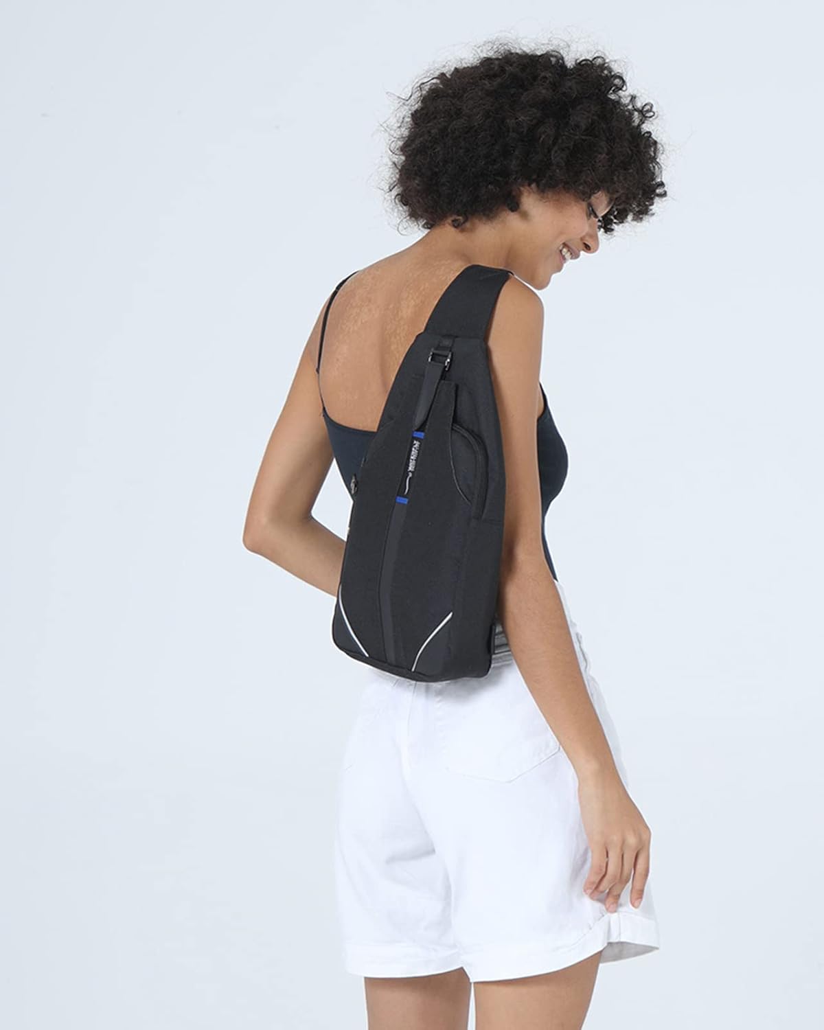 Medium Crossbody Sling Backpack Anti Theft Backpack for Traveling Chest Shoulder Bag