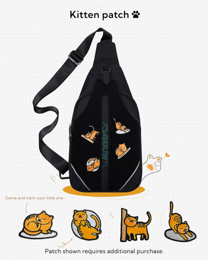 Medium Crossbody Sling Backpack Anti Theft Backpack for Traveling Chest Shoulder Bag