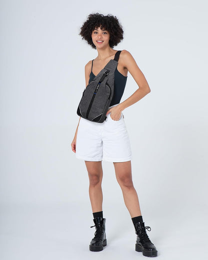 Medium Crossbody Sling Backpack Anti Theft Backpack for Traveling Chest Shoulder Bag