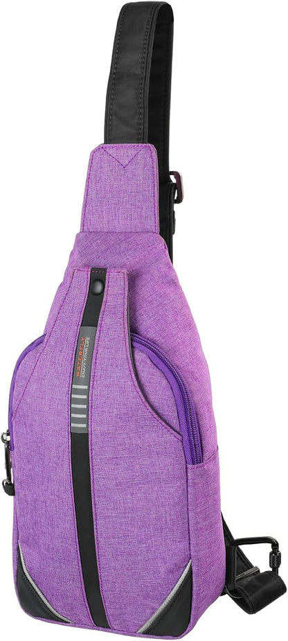 Medium Crossbody Sling Backpack Anti Theft Backpack for Traveling Chest Shoulder Bag