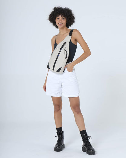 Medium Crossbody Sling Backpack Anti Theft Backpack for Traveling Chest Shoulder Bag