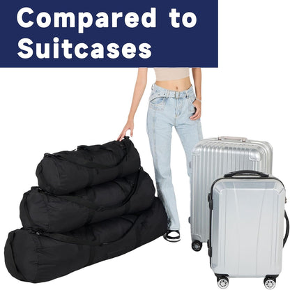 Duffle Bag for Travel 30L/50L/90L Extra Large Luggage Heavy Duty Duffel Bat Bag for Men Sports