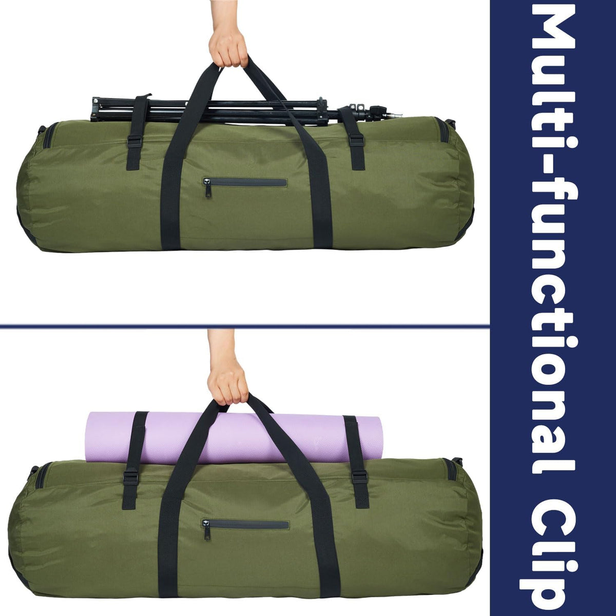 Duffle Bag for Travel 30L/50L/90L Extra Large Luggage Heavy Duty Duffel Bat Bag for Men Sports