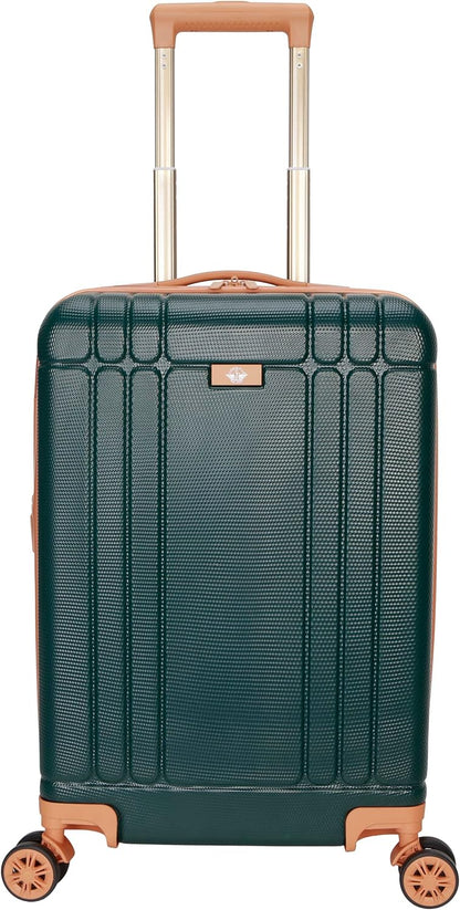 Hooper Hardside Expandable 8-Wheel Spinner Travel Carry On Luggage, 20-Inch, Black
