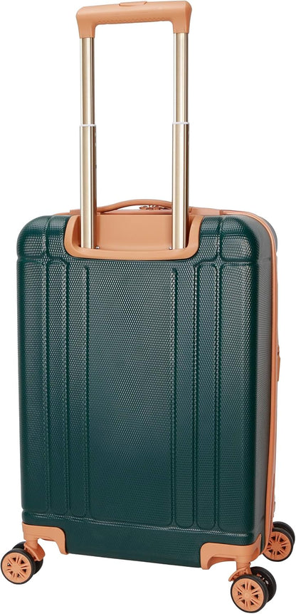 Hooper Hardside Expandable 8-Wheel Spinner Travel Carry On Luggage, 20-Inch, Black