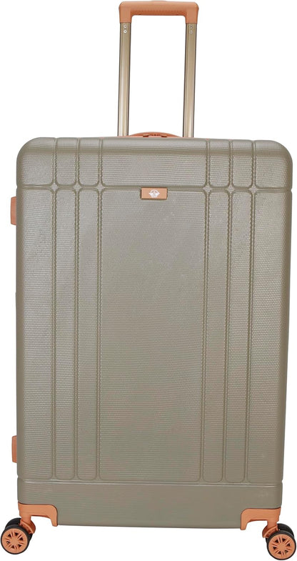 Hooper Hardside Expandable 8-Wheel Spinner Travel Carry On Luggage, 20-Inch, Black