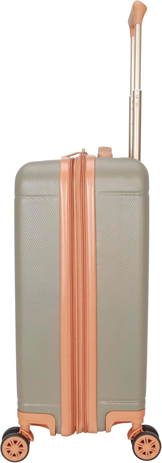 Hooper Hardside Expandable 8-Wheel Spinner Travel Carry On Luggage, 20-Inch, Black