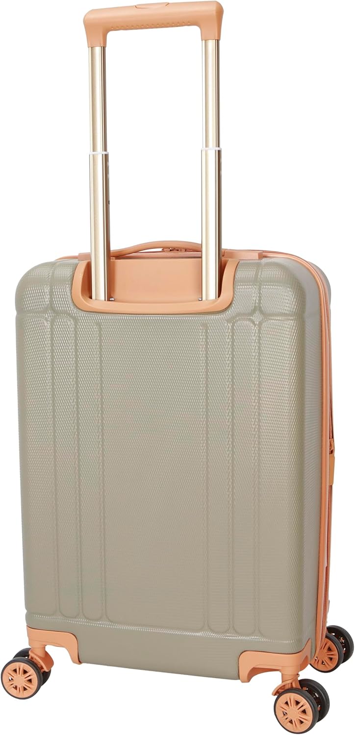 Hooper Hardside Expandable 8-Wheel Spinner Travel Carry On Luggage, 20-Inch, Black
