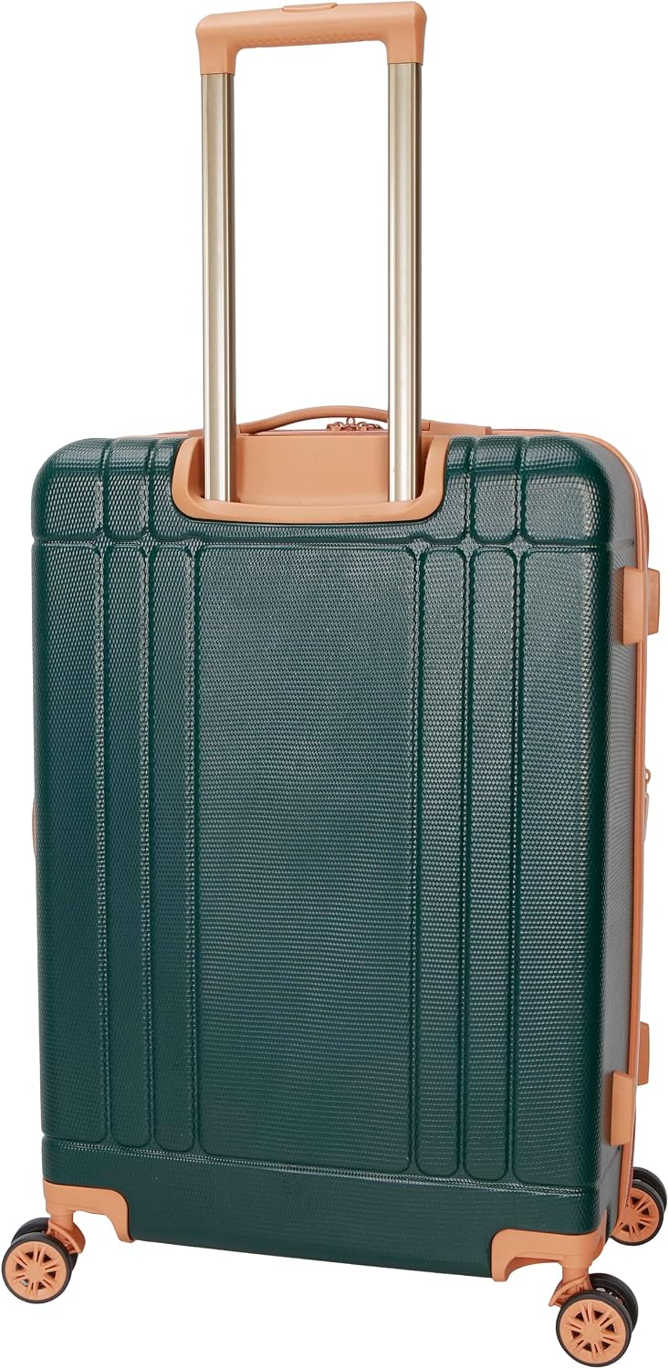 Hooper Hardside Expandable 8-Wheel Spinner Travel Carry On Luggage, 20-Inch, Black