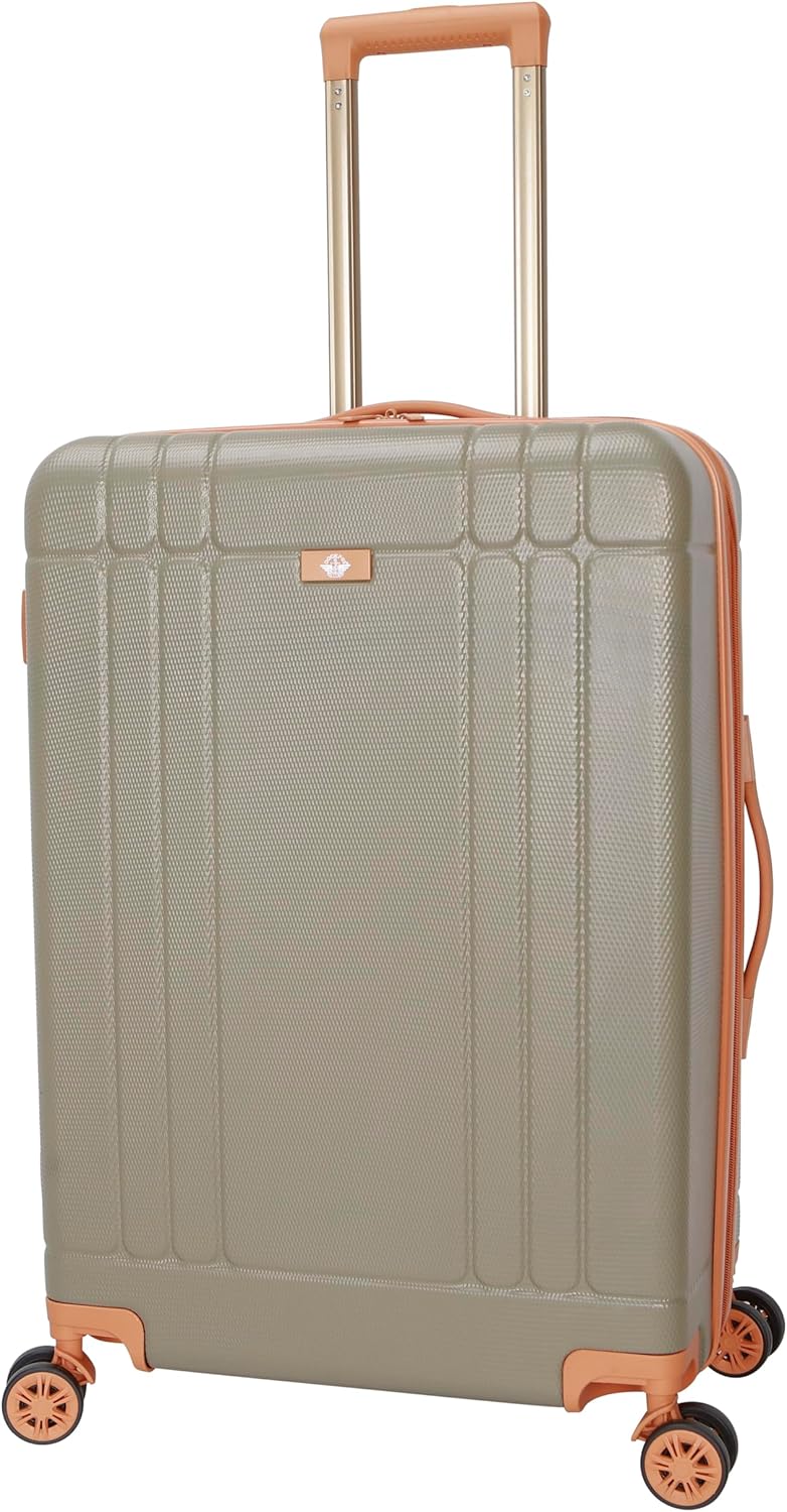 Hooper Hardside Expandable 8-Wheel Spinner Travel Carry On Luggage, 20-Inch, Black