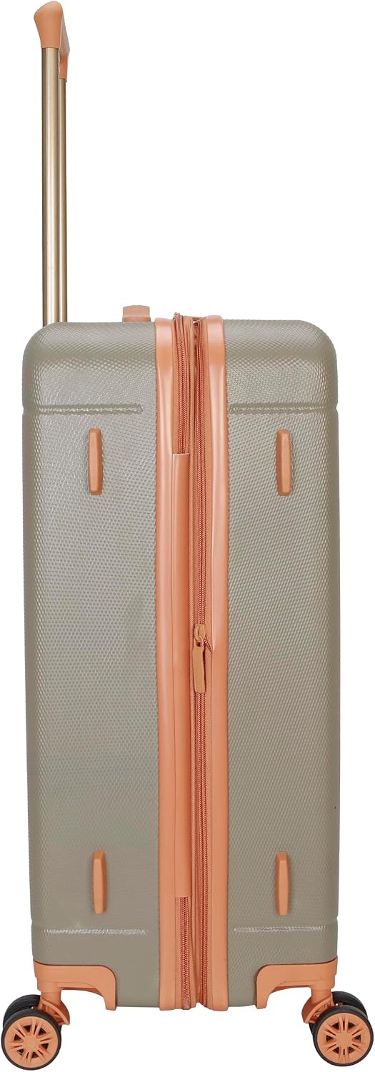 Hooper Hardside Expandable 8-Wheel Spinner Travel Carry On Luggage, 20-Inch, Black