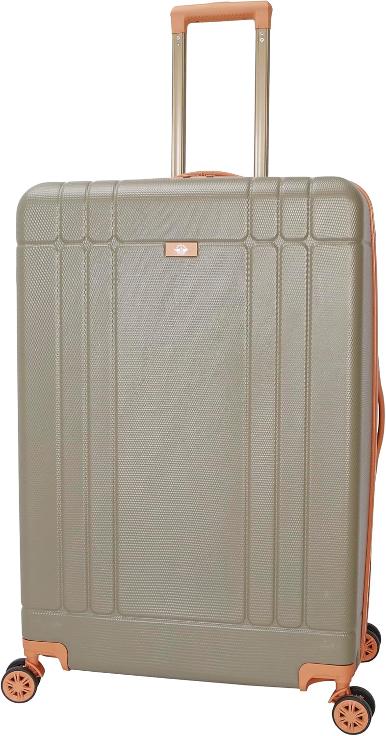 Hooper Hardside Expandable 8-Wheel Spinner Travel Carry On Luggage, 20-Inch, Black