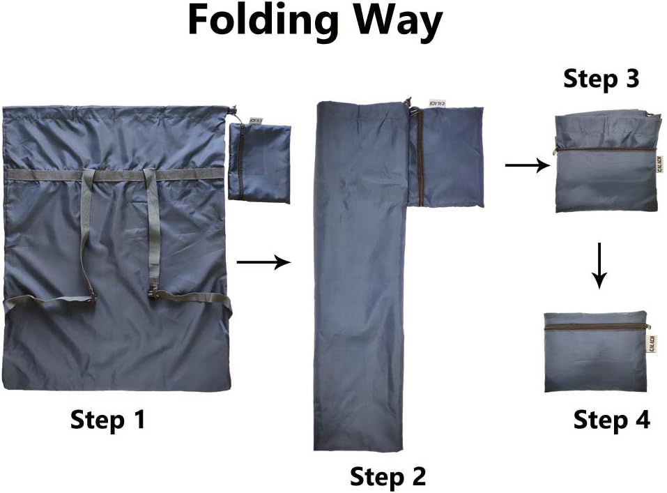 Laundry Bag Backpack, 27” x 34”Sturdy Laundry Bag with Shoulder Straps Drawstring Closure Heavy Duty Foldable Laundry Backpack for College, Travel, Laundromat, Apartment (Army Green)