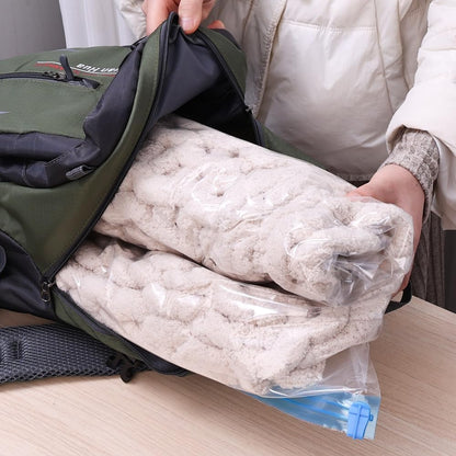 2Pcs Vacuum Compression Storage Bag Space Saver Household Clothes Organizer (2Pcs,40x60CM)