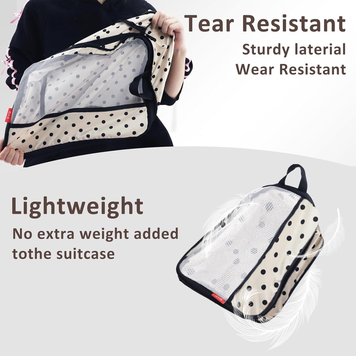 Compression Packing Cubes - Ultralight Travel Organizers with Laundry Bag, Space-Saving Suitcase Organizer, Expandable Packing Cubes for Travel and Family Vacation (Paisley Pattern)