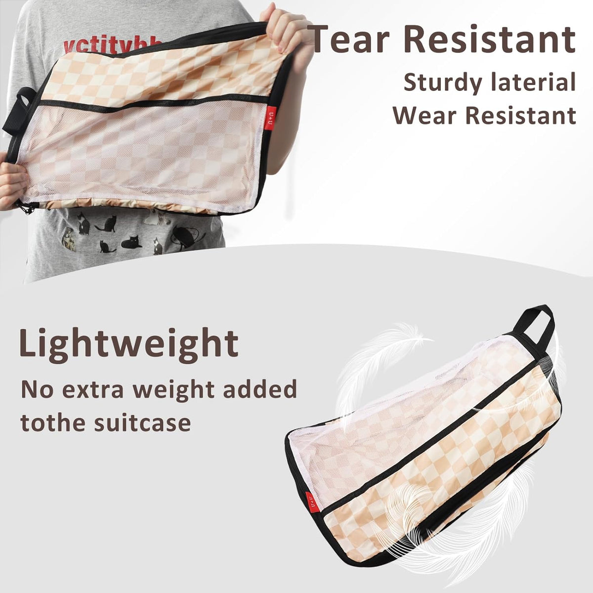 Compression Packing Cubes - Ultralight Travel Organizers with Laundry Bag, Space-Saving Suitcase Organizer, Expandable Packing Cubes for Travel and Family Vacation (Paisley Pattern)