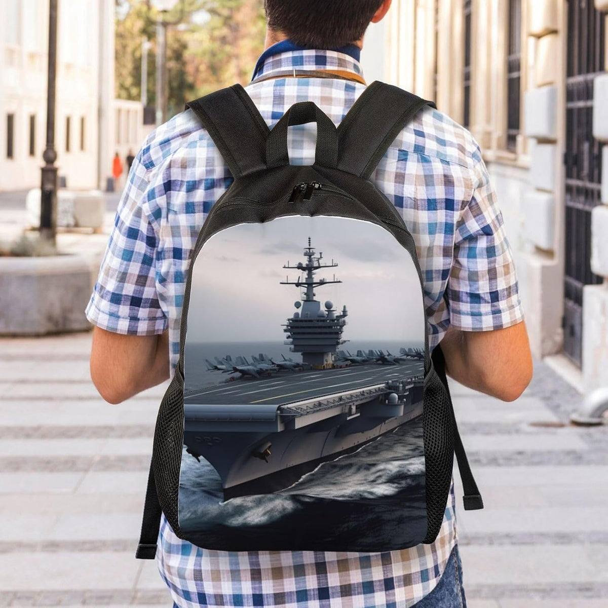 Laptop Backpack Large Capacity Carry On Backpack for Men Women Business Work Bag Aircraft Carrier Casual Daypack