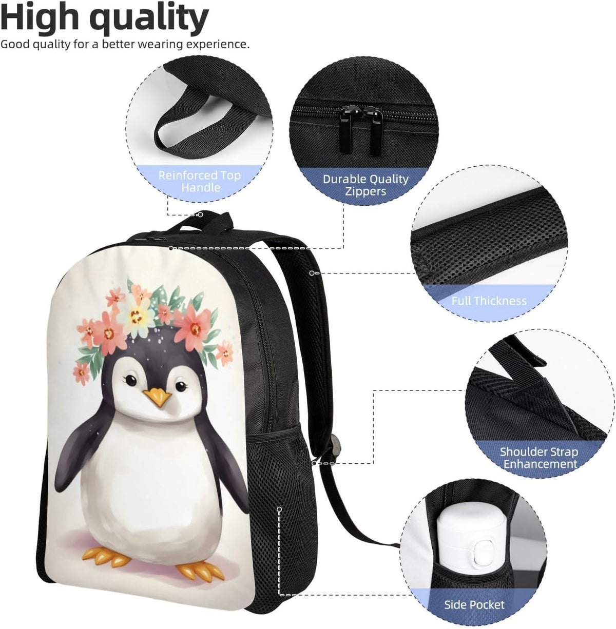 Laptop Backpack Large Capacity Carry On Backpack for Men Women Business Work Bag Aircraft Carrier Casual Daypack