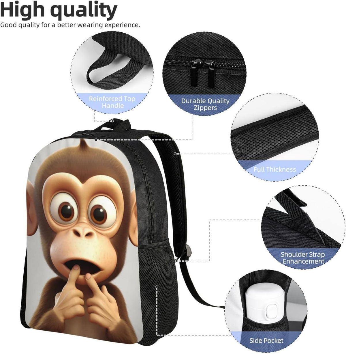 Laptop Backpack Large Capacity Carry On Backpack for Men Women Business Work Bag Aircraft Carrier Casual Daypack