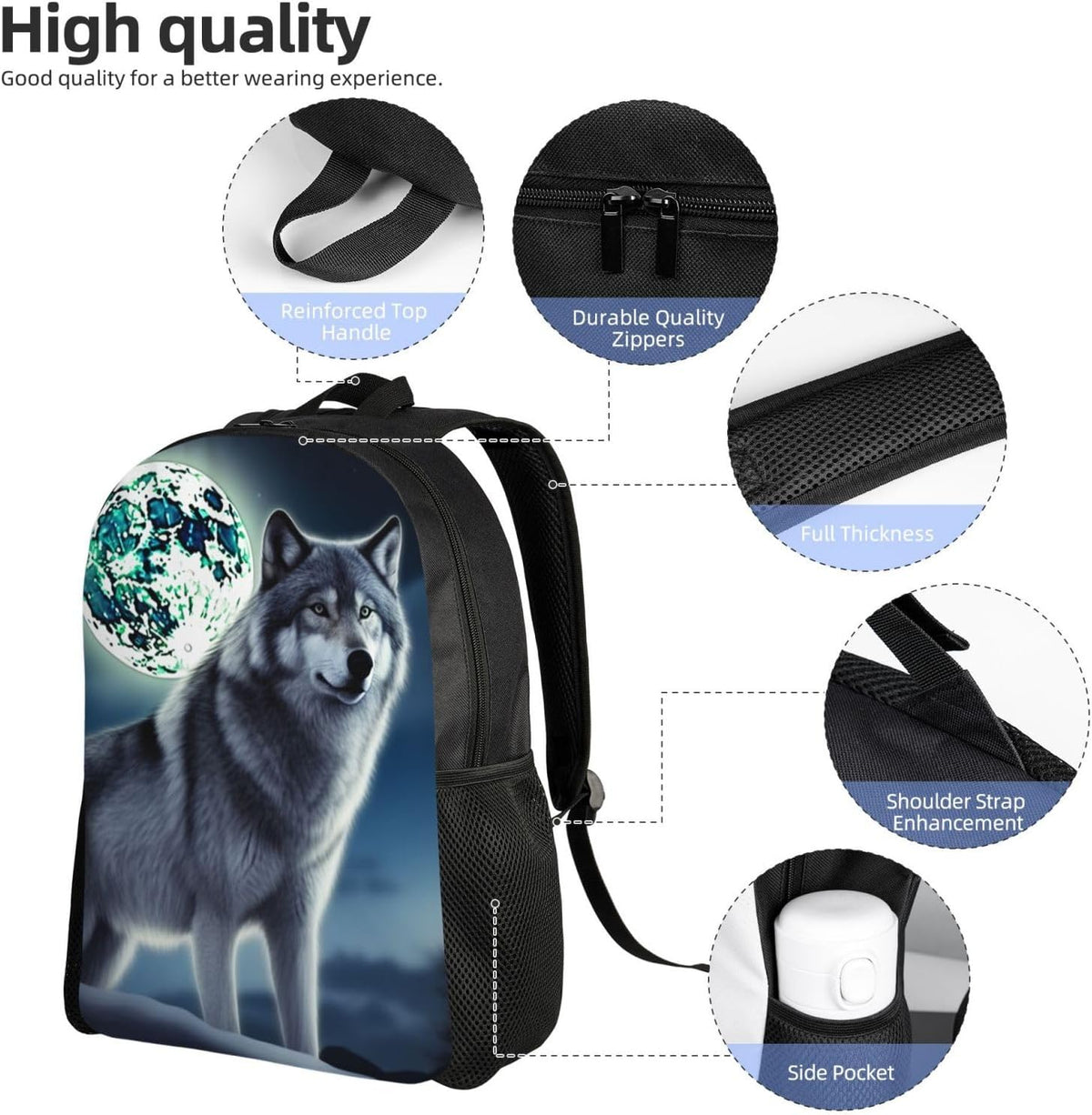 Laptop Backpack Large Capacity Carry On Backpack for Men Women Business Work Bag Aircraft Carrier Casual Daypack