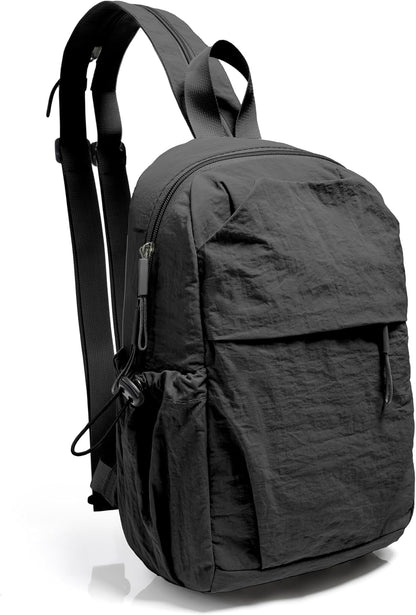 UnisexAdult Small Crossbody Messenger Bag Durable Sling Bag Backpack Hiking daypacks for Men Women