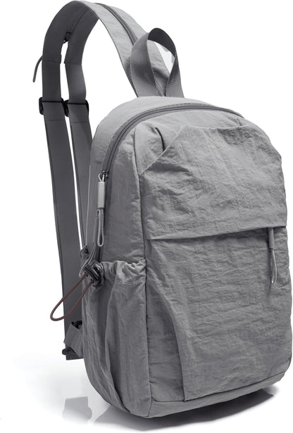 UnisexAdult Small Crossbody Messenger Bag Durable Sling Bag Backpack Hiking daypacks for Men Women