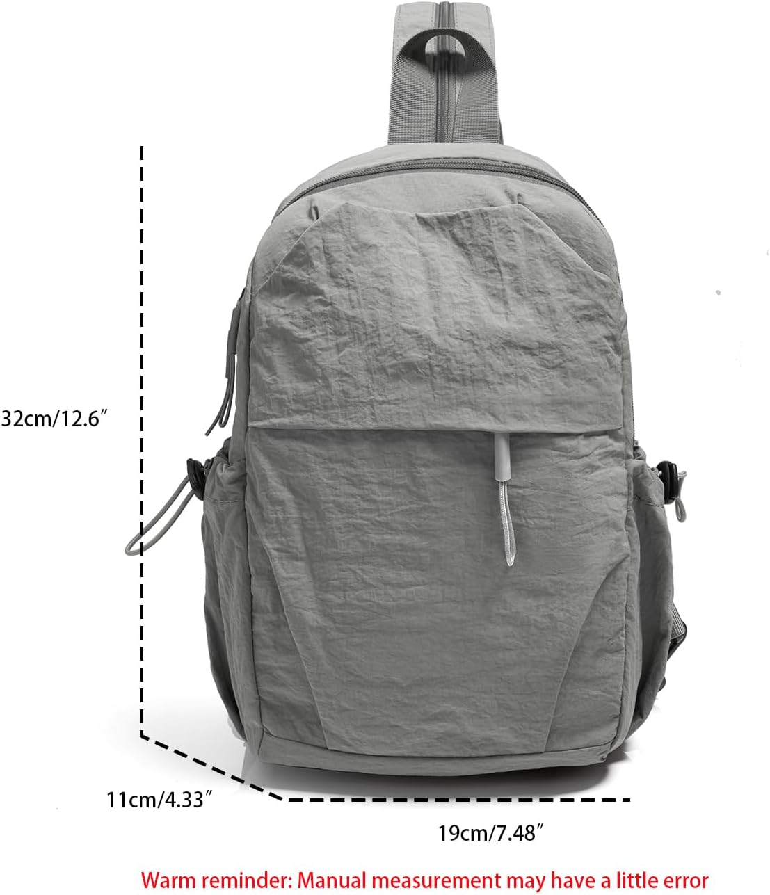 UnisexAdult Small Crossbody Messenger Bag Durable Sling Bag Backpack Hiking daypacks for Men Women