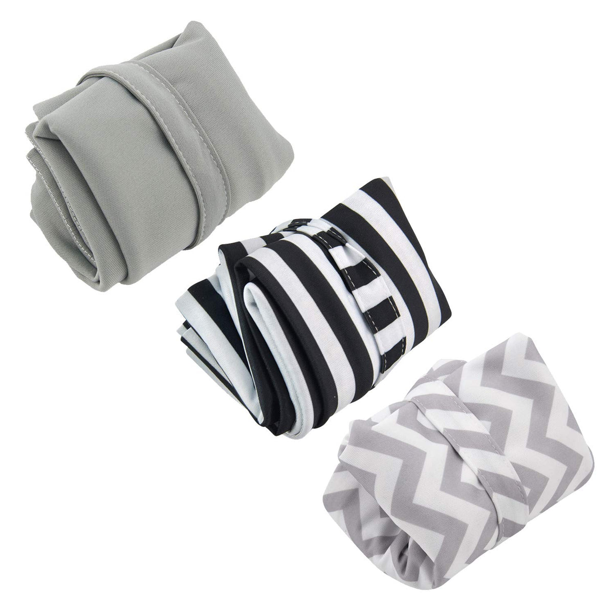 ALVA 2pcs Cloth Diaper Wet Dry Bags Waterproof Reusable with Two Zippered Pockets Travel Beach Pool Daycare Soiled Baby Items Yoga Gym Bag for Swimsuits or Wet Clothes LX-AMD0912 - Colors B