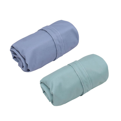 ALVA 2pcs Cloth Diaper Wet Dry Bags Waterproof Reusable with Two Zippered Pockets Travel Beach Pool Daycare Soiled Baby Items Yoga Gym Bag for Swimsuits or Wet Clothes LX-AMD0912 - Colors B