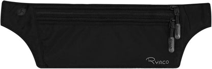 Money Belt, Slim Passport Holder RFID Blocking Hidden Wallet Travel Essentials Pouch for Women Men With Adjustable Strap Waist Bag to Protect Cash, Credit Cards and Documents
