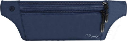 Money Belt, Slim Passport Holder RFID Blocking Hidden Wallet Travel Essentials Pouch for Women Men With Adjustable Strap Waist Bag to Protect Cash, Credit Cards and Documents