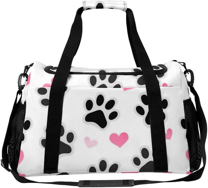 Foldable Carry On Travel Duffel Weekender Bag Lightweight Overnight Tote Bag for Men Women Sport