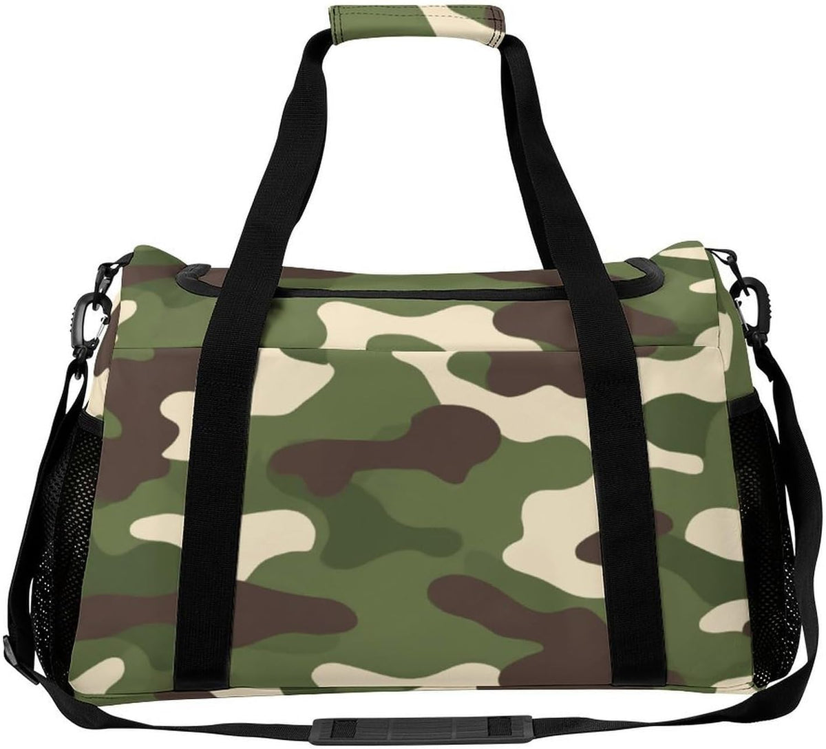 Foldable Carry On Travel Duffel Weekender Bag Lightweight Overnight Tote Bag for Men Women Sport