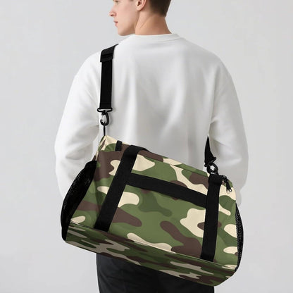 Foldable Carry On Travel Duffel Weekender Bag Lightweight Overnight Tote Bag for Men Women Sport