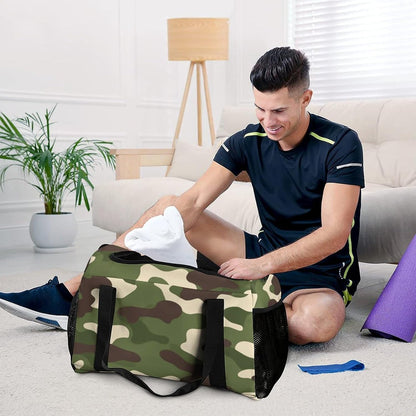 Foldable Carry On Travel Duffel Weekender Bag Lightweight Overnight Tote Bag for Men Women Sport