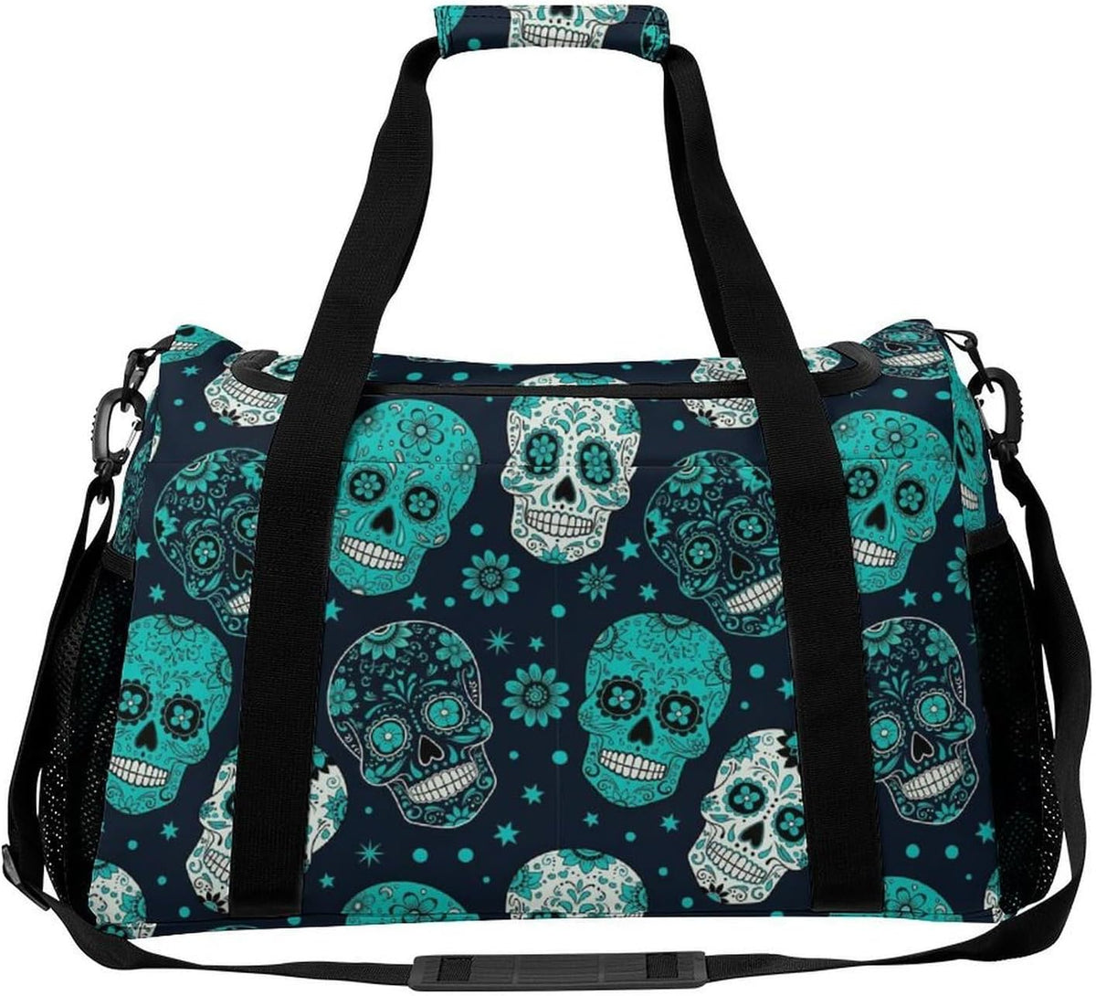 Foldable Carry On Travel Duffel Weekender Bag Lightweight Overnight Tote Bag for Men Women Sport